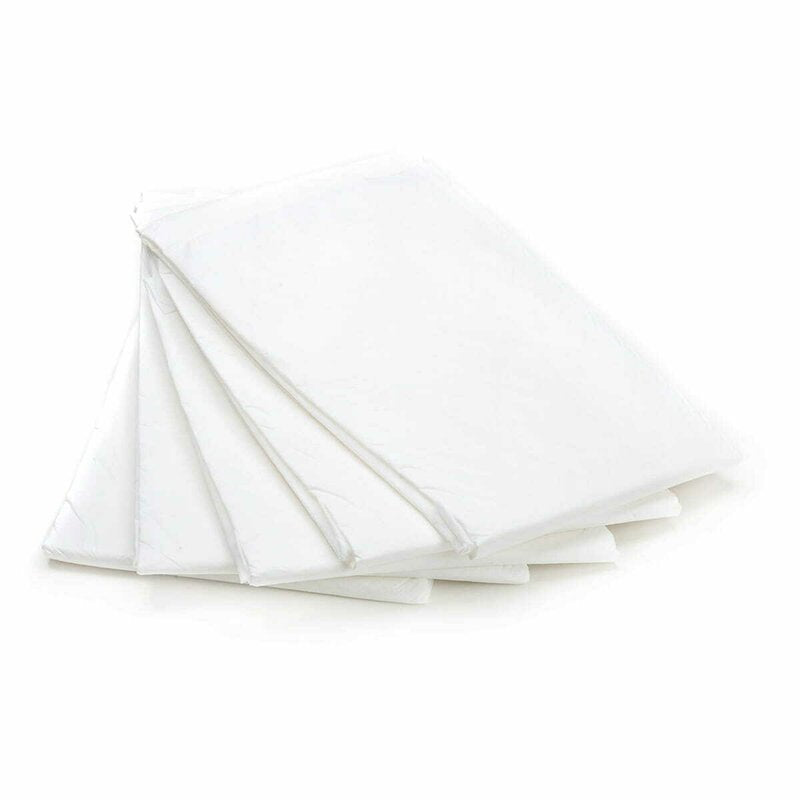 Set aleze 10 bucati, Bocioland, Impermeabile de unica folosinta, 90x60 cm