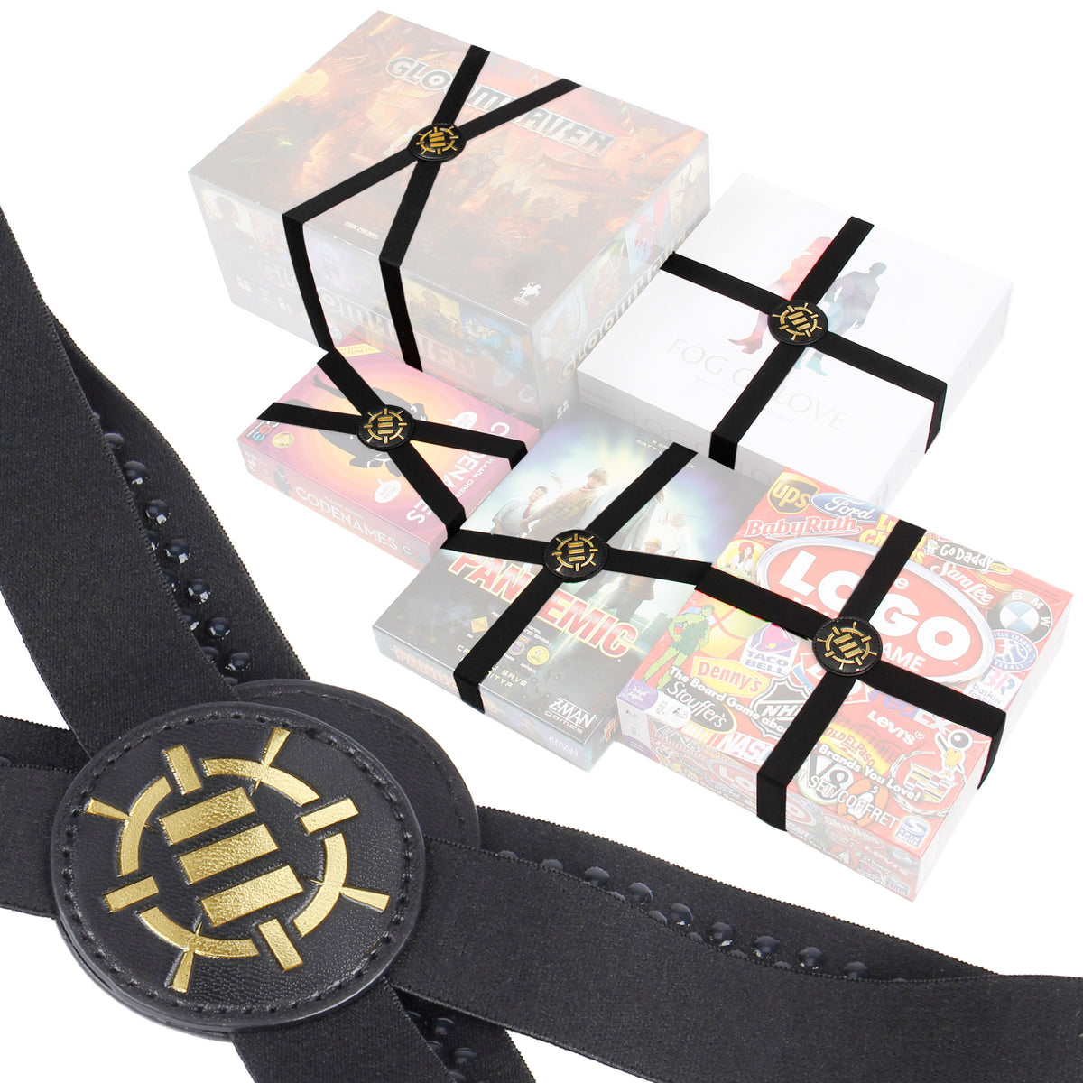 Set Benzi Elastice ENHANCE pentru Jocuri de Societate - BoxGrips Premium