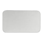 Set 2 cearceafuri cu elastic din bambus Lionelo, 80x42 cm, Alb/Gri