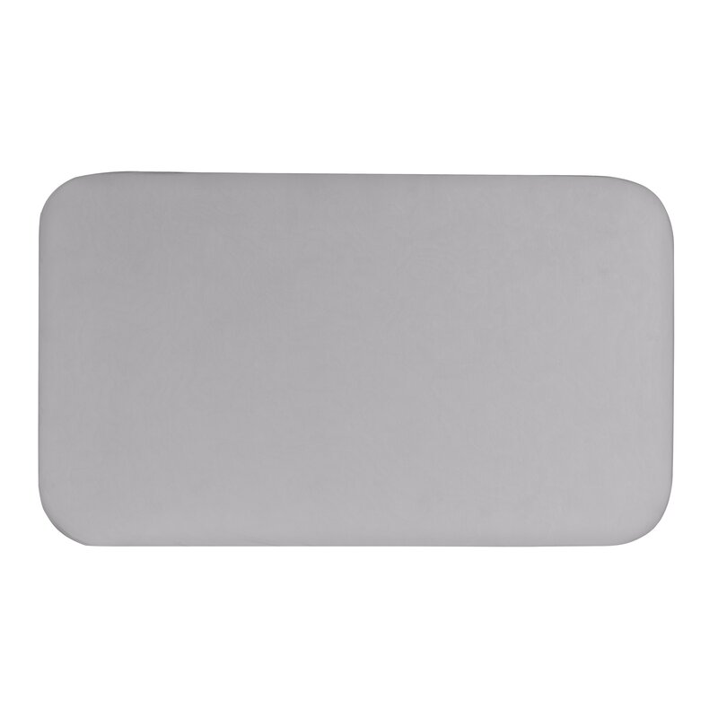 Set 2 cearceafuri cu elastic din bambus Lionelo, 80x42 cm, Alb/Gri
