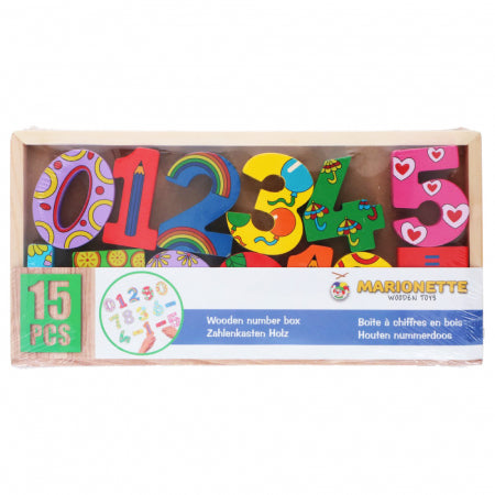 Set cifre si simboluri matematice din lemn Marionette