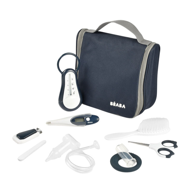 Set complet de ingrijire Beaba Night Blue 9 accesorii