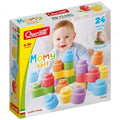 Set constructie Quercetti Momy Soft, 24 piese – cutia Momy Soft cu 24 de piese