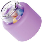 Set blocuri sonore Quercetti Momy Soft Happy Sound, 4 piese – bloc mov cu partea superioară transparentă