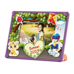 Set creativ Quercetti Fantaframe, 210 pinuri – ramă decorată cu tematică de vacanță