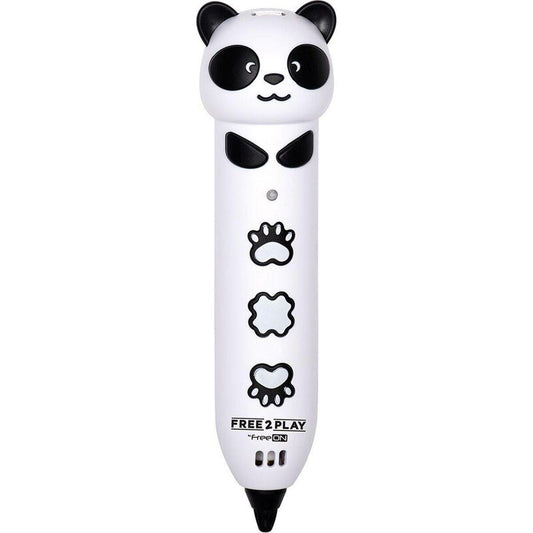 Set Creion 3D si Filament colorat de 20 m, Free2Play, Panda