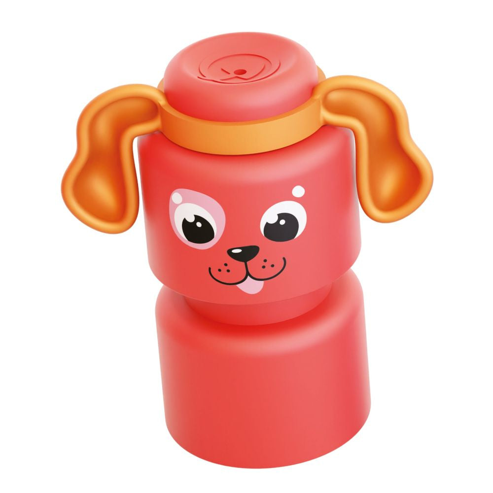 Set cuburi moi cu animale Quercetti Momy Soft