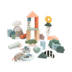 Set de constructie Done by Deer din lemn 34 piese Deer Friends, imagine 1
