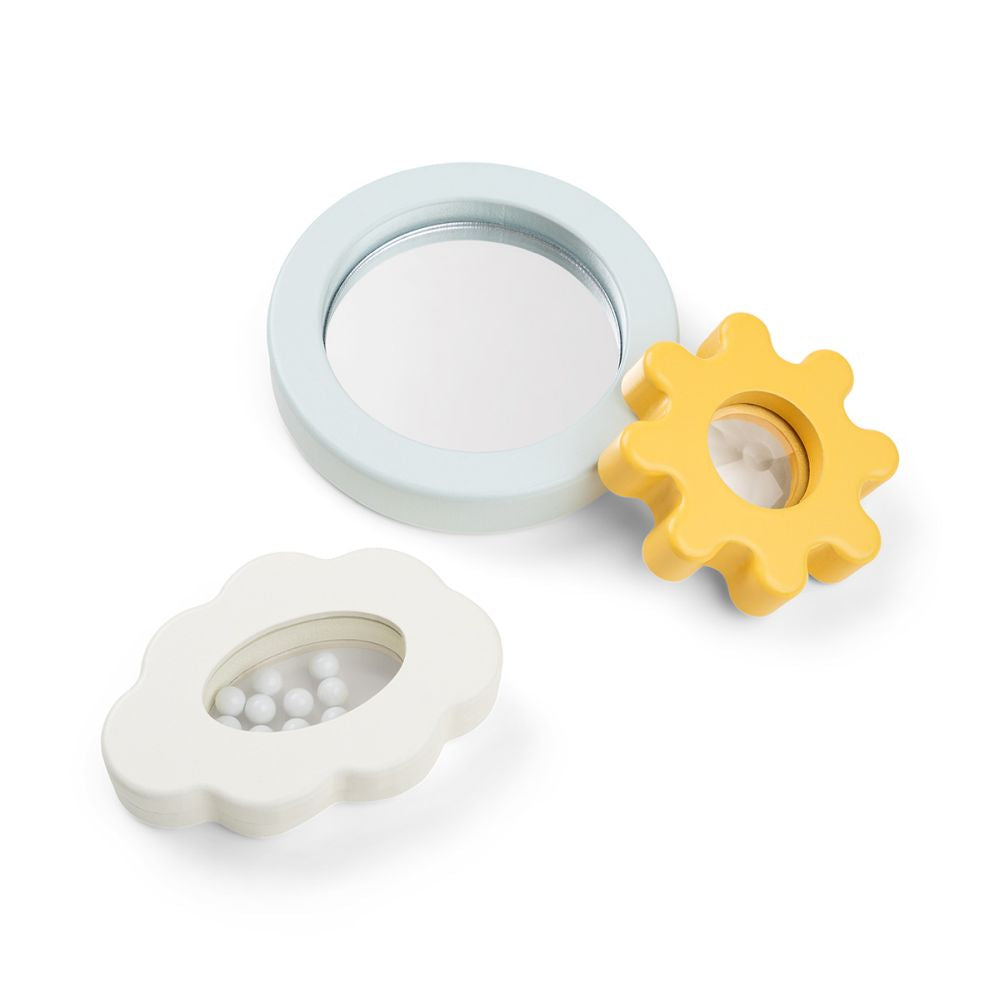 Set de constructie Done by Deer din lemn 34 piese Deer Friends