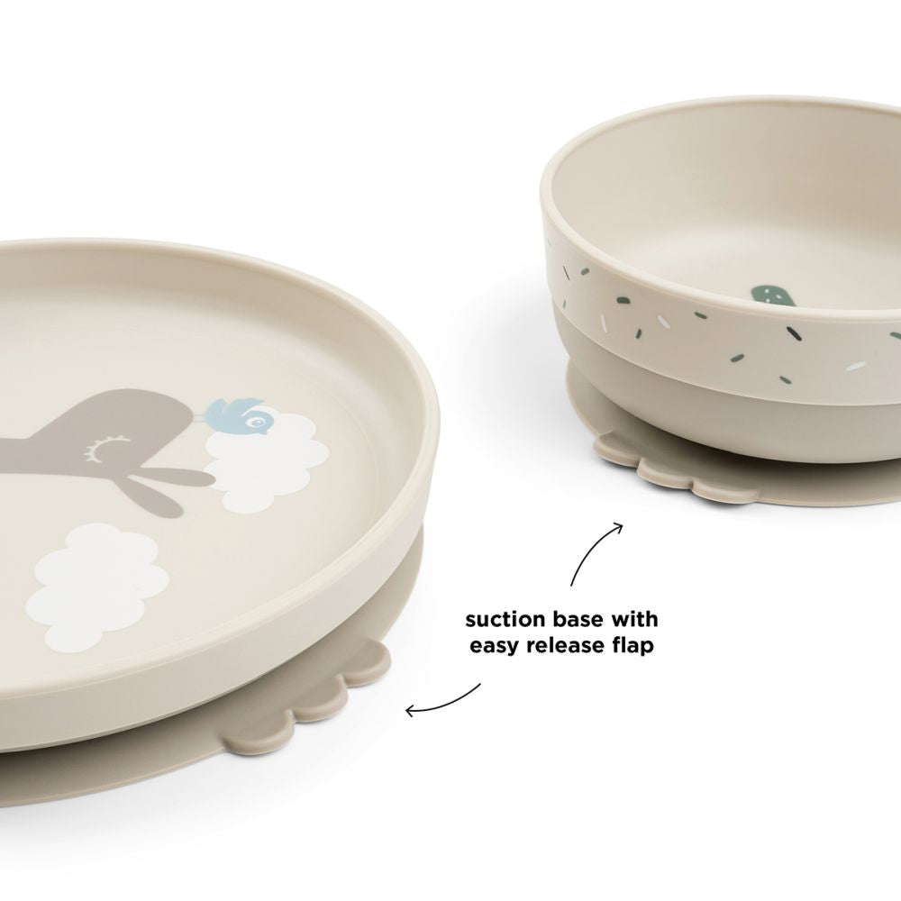 Set de masa cu ventuza Done by Deer Foodie Lalee Sand