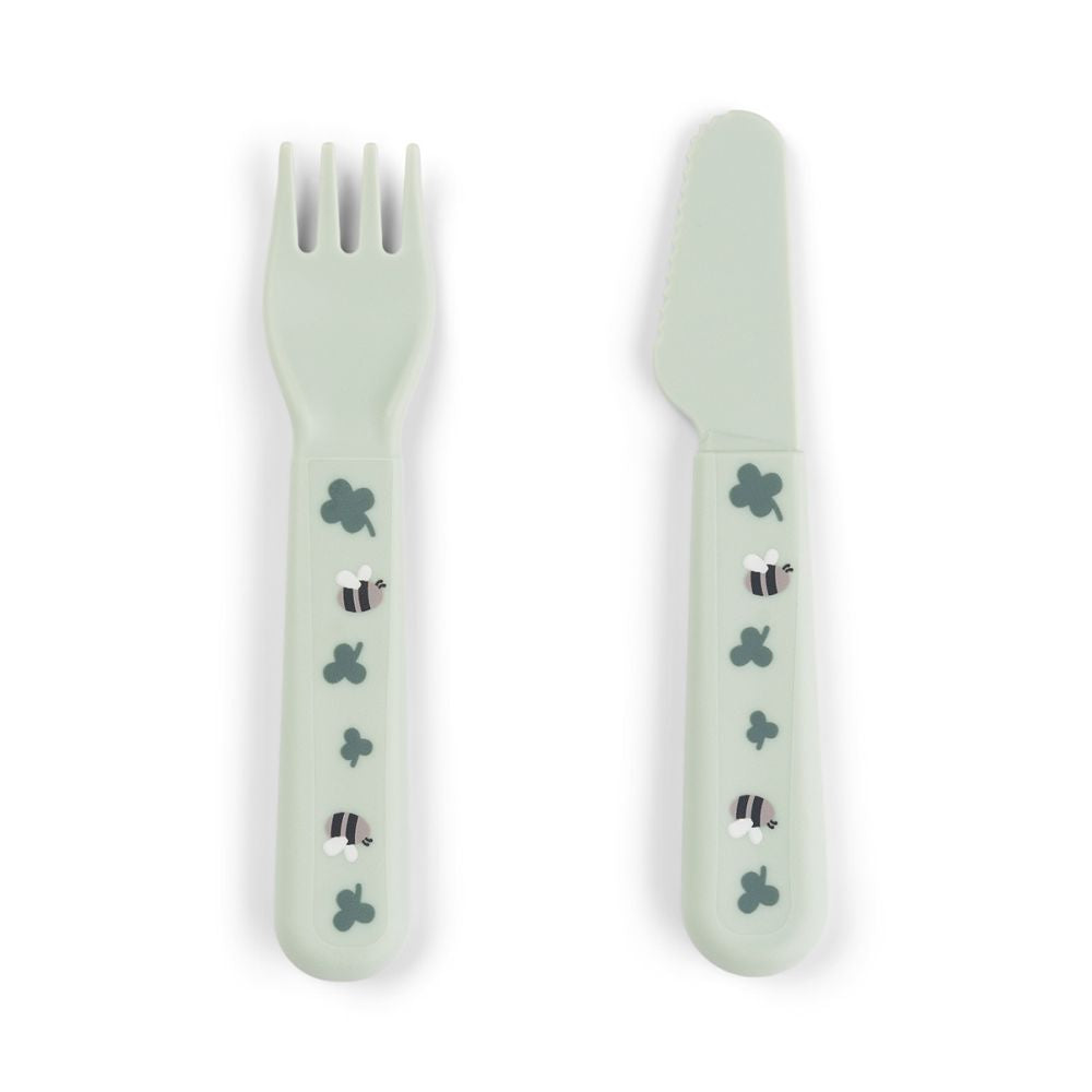 Set de masa cu ventuza Done by Deer Foodie Tiny Farm Green