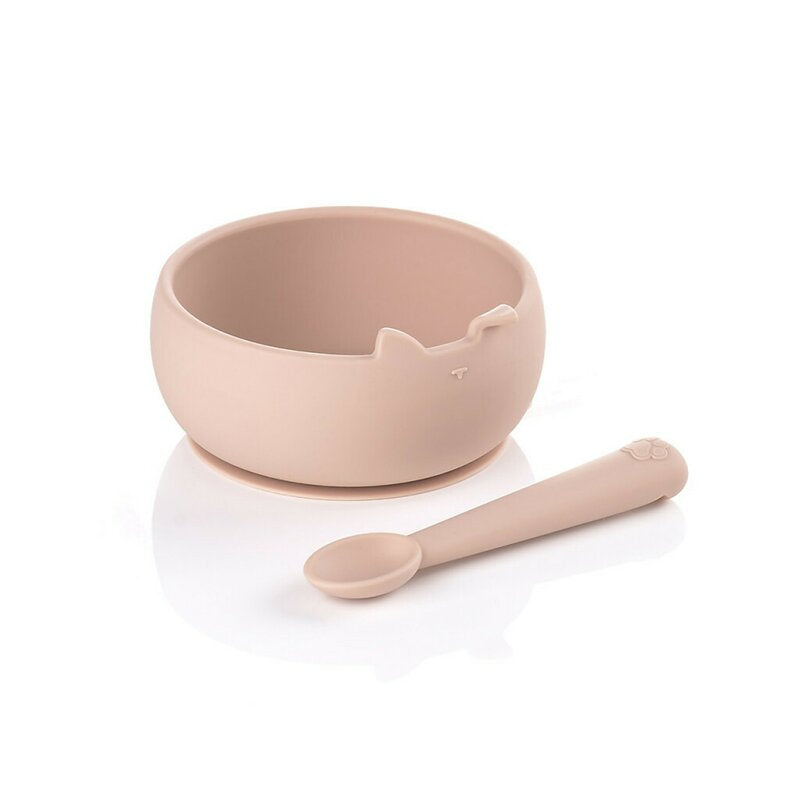 Set de masă din silicon Jane 2 piese, Pale, imagine 1