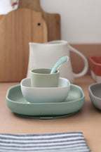 Set diversificare din silicon Beaba 4 piese