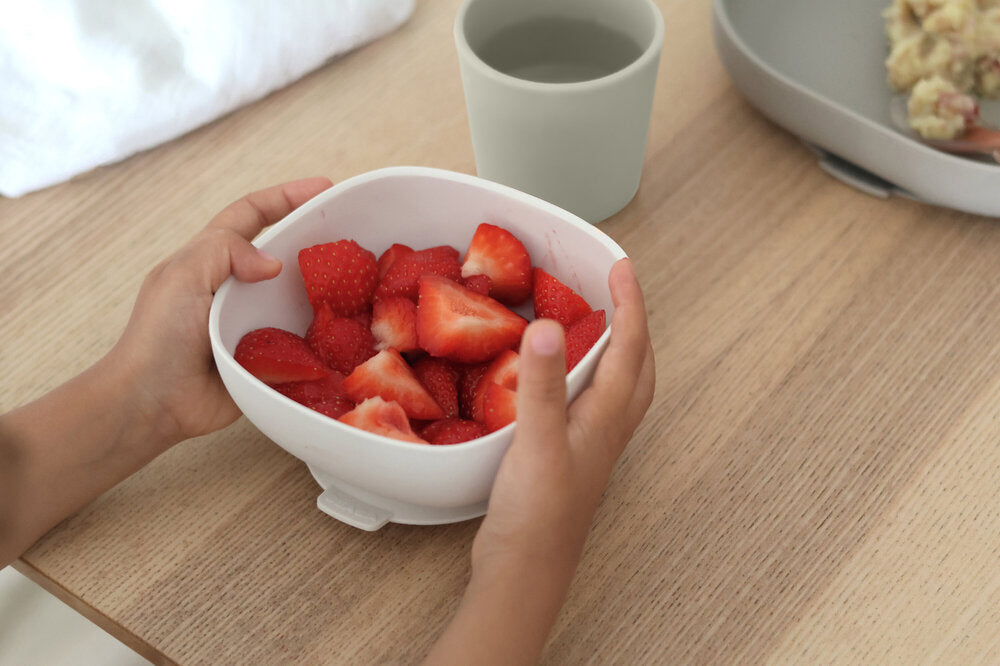 Set de masa silicon Beaba 4 piese Sage Green