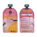 Pungi reutilizabile pentru hranire Petite&Mars Papoo Original 150 ml, multicolor