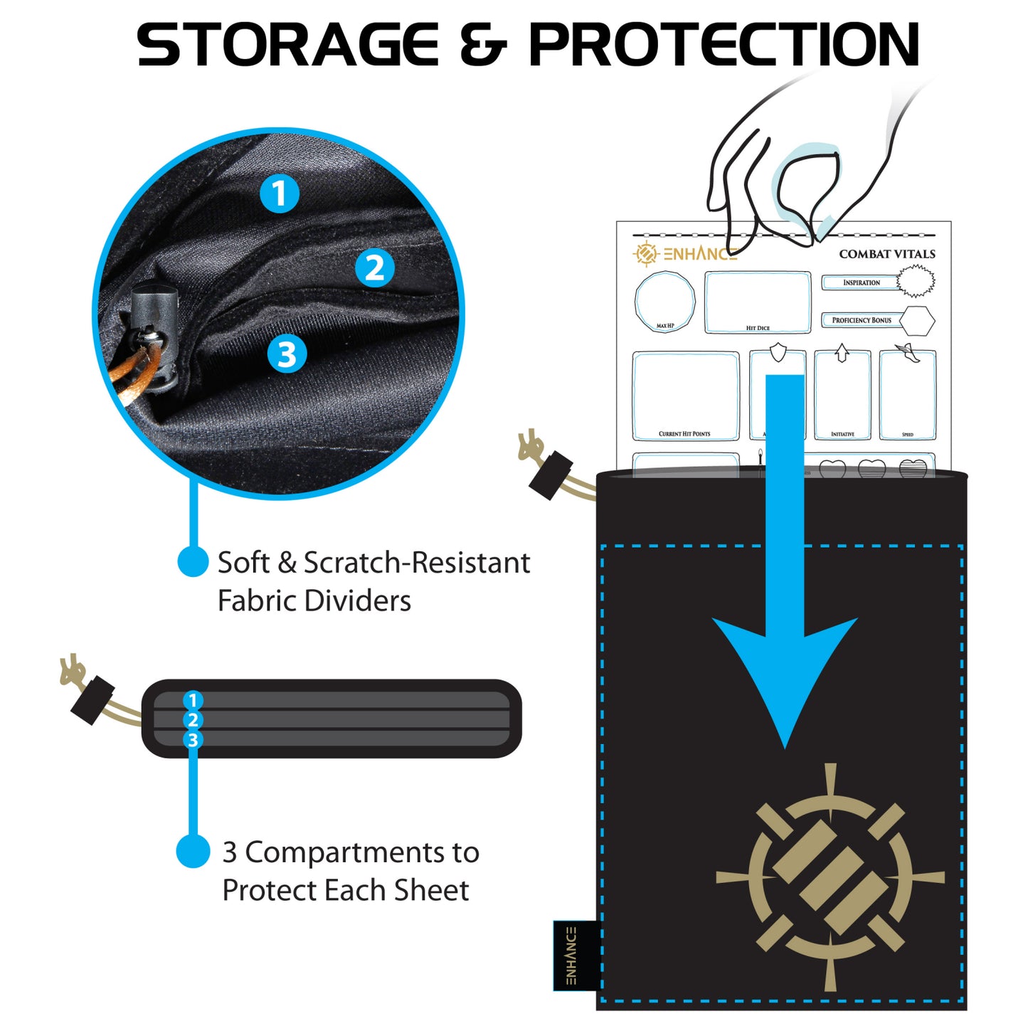 Set Fișe Reutilizabile DnD - Character Sheets Premium pentru Dungeons & Dragons
