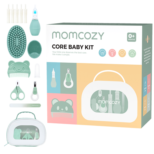 Set Îngrijire Nou Născut Momcozy All-in-1 - Kit Complet Premium pentru Bebeluși