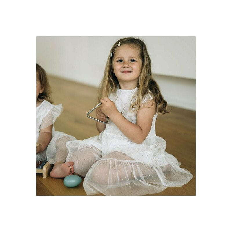 Set instrumente muzicale, Free2Play, 5 in 1, Contine xilofon, Fluier, Din lemn, Conform cu standardul european de securitate EN71/123, 3 ani+, Multicolor