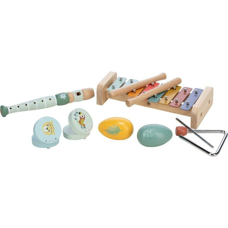 Set instrumente muzicale din lemn Free2Play 5 in 1
