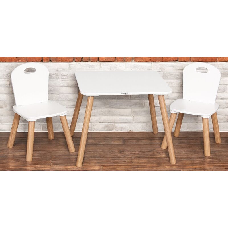 Set masă și două scaune FreeON Athena, alb – fotografia 10 a produsului