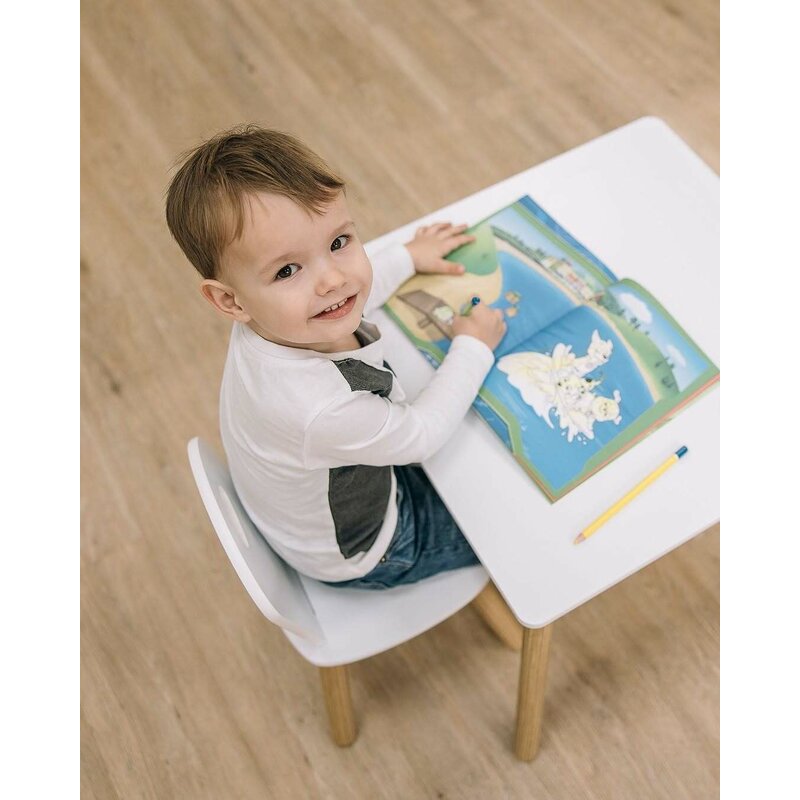 Set masă și două scaune FreeON Athena, alb – fotografia 19 a produsului