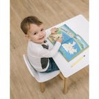 Set masă și două scaune FreeON Athena, alb – fotografia 19 a produsului
