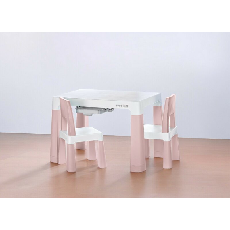 Set masă și două scaune FreeON Neo, roz – fotografia 11 a produsului