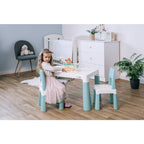 Set masă și două scaune FreeON Neo, verde – fotografia 8 a produsului