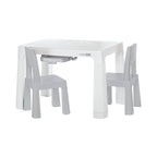 Set masă și două scaune FreeON Neo, gri – fotografia 6 a produsului