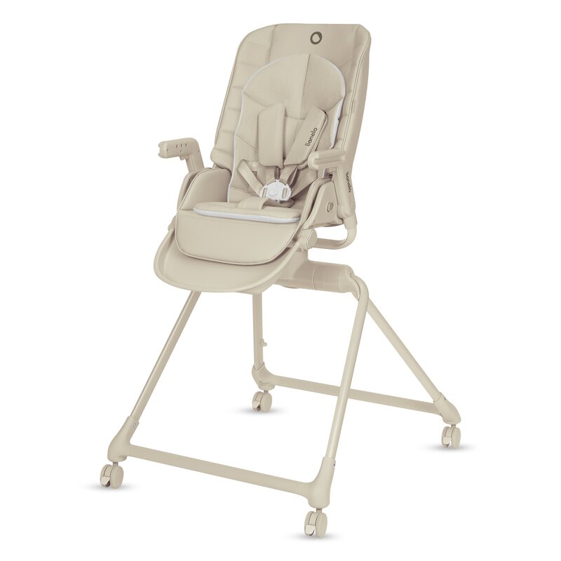 Set multifunctional 3 in 1 Lionelo Maddie, scaun de masa, balansoar si patut, Bej