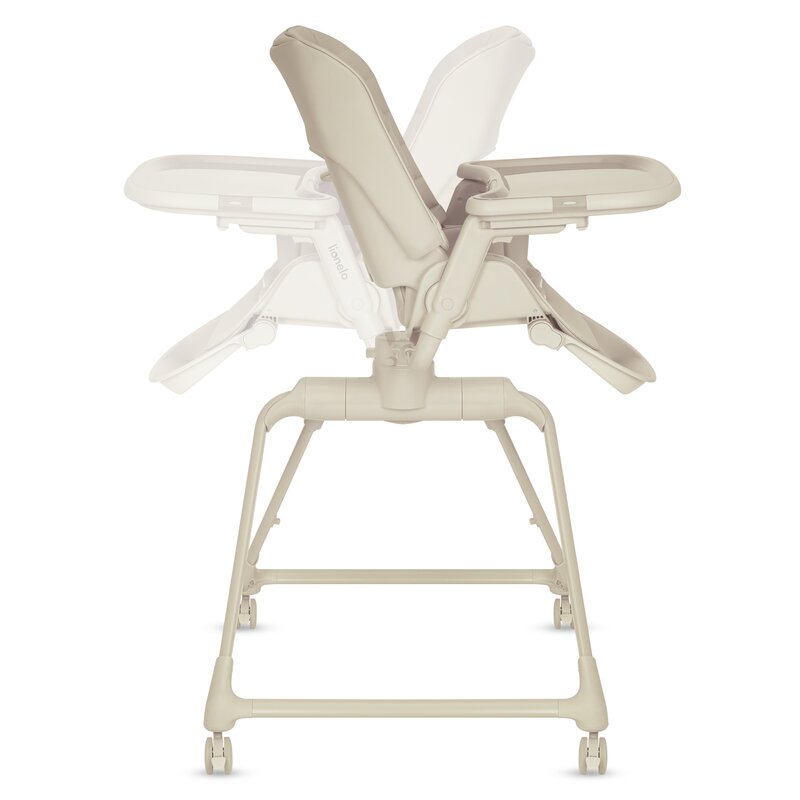 Set multifunctional 3 in 1 Lionelo Maddie, scaun de masa, balansoar si patut, Bej