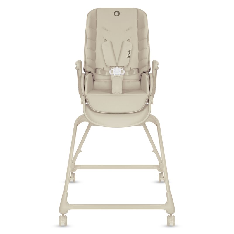 Set multifunctional 3 in 1 Lionelo Maddie, scaun de masa, balansoar si patut, Bej