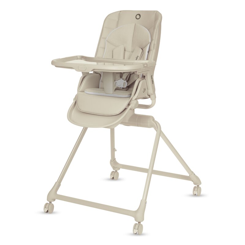 Set multifunctional 3 in 1 Lionelo Maddie, scaun de masa, balansoar si patut, Bej
