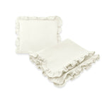 Set păturică și pernă MimiNu Cream, 60x70 + 30x35 cm