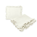 Set paturica si perna MimiNu Cream, 60x70 + 30x35 cm