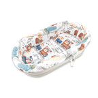 Set pentru landou MimiNu Zoo in Train, 3 piese