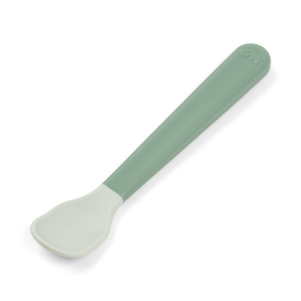 Set pentru primele mese cu ventuza Done by Deer Foodie Happy Clouds Green