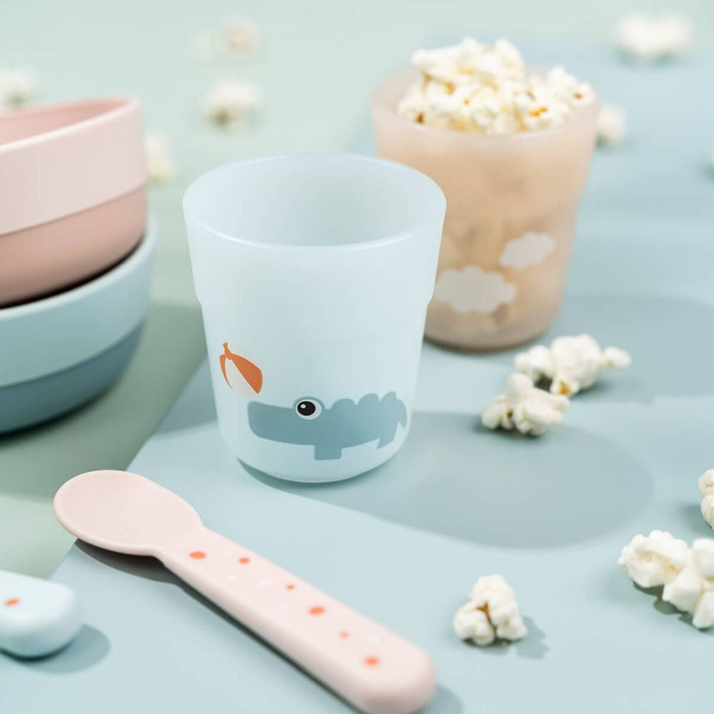 Set pentru primele mese Done by Deer Foodie Playground Blue