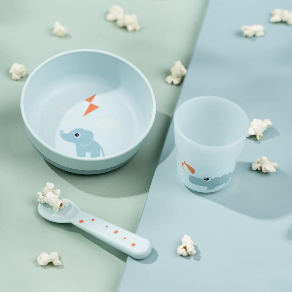 Set pentru Primele Mese Done by Deer Foodie Playground Blue