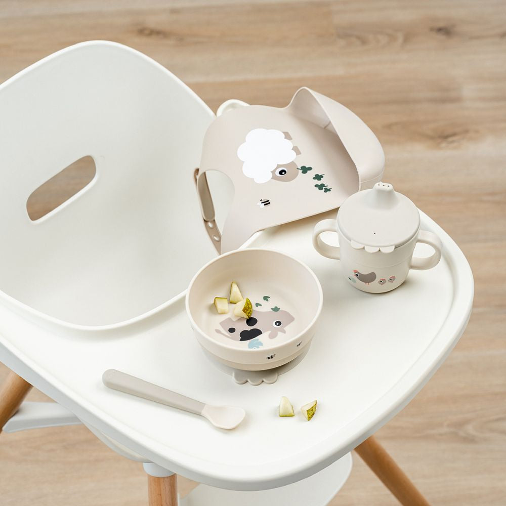 Set prima masa cu ventuza Done by Deer Foodie Tiny Farm Sand
