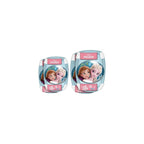 Set protectii cotiere si genunchiere pentru copii, Stamp, Disney, Frozen, Marime universala, Potrivite pentru role, trotineta sau patine, Albastru