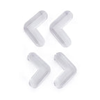Set 4 protectii pentru colturi Feedo transparente 4 cm