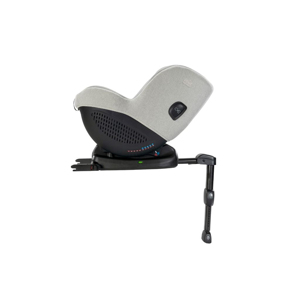 Set scaun auto i-Size Joie i-Quest Signature Oyster, 40-105 cm + Baza i-Size i-Base LX 2, certificat R129
