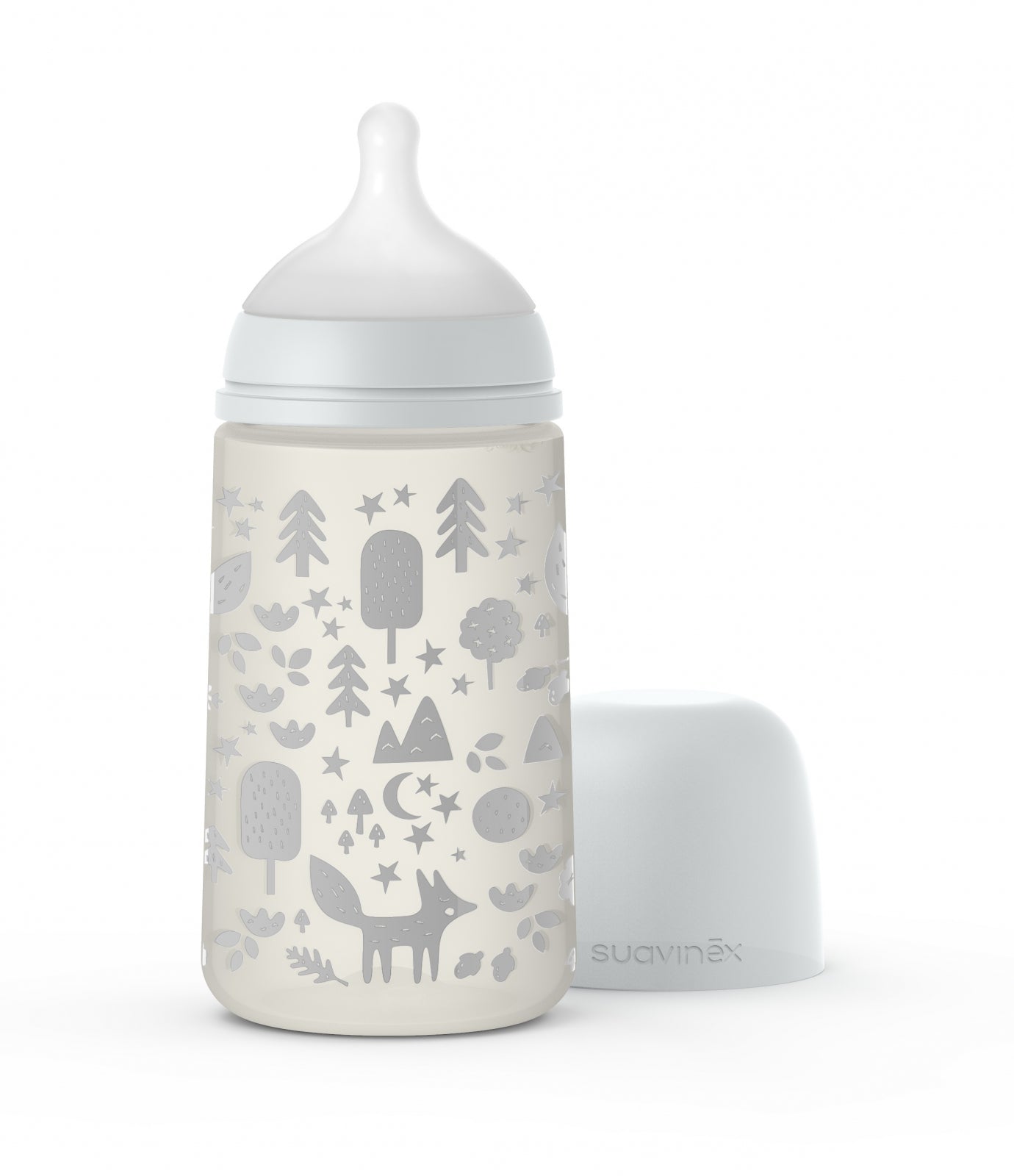 Set Suavinex biberon 150 ml + 270 ml + suzeta + lantisor suzeta Fox