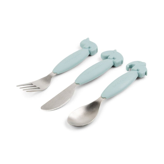 Set tacamuri Done by Deer Easy-grip Deer Friends Blue