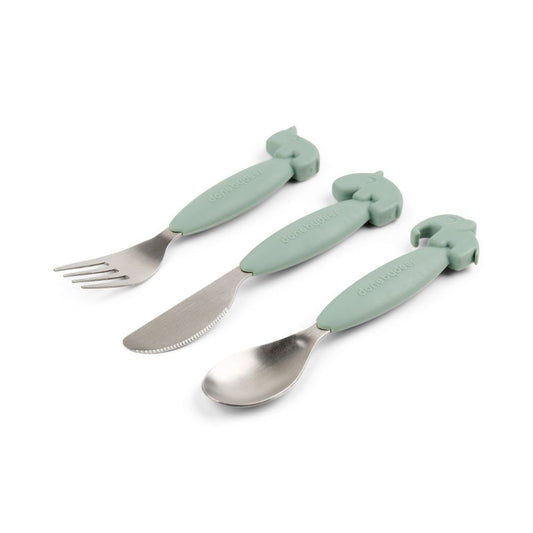 Set tacamuri Done by Deer Easy-grip Deer Friends Green