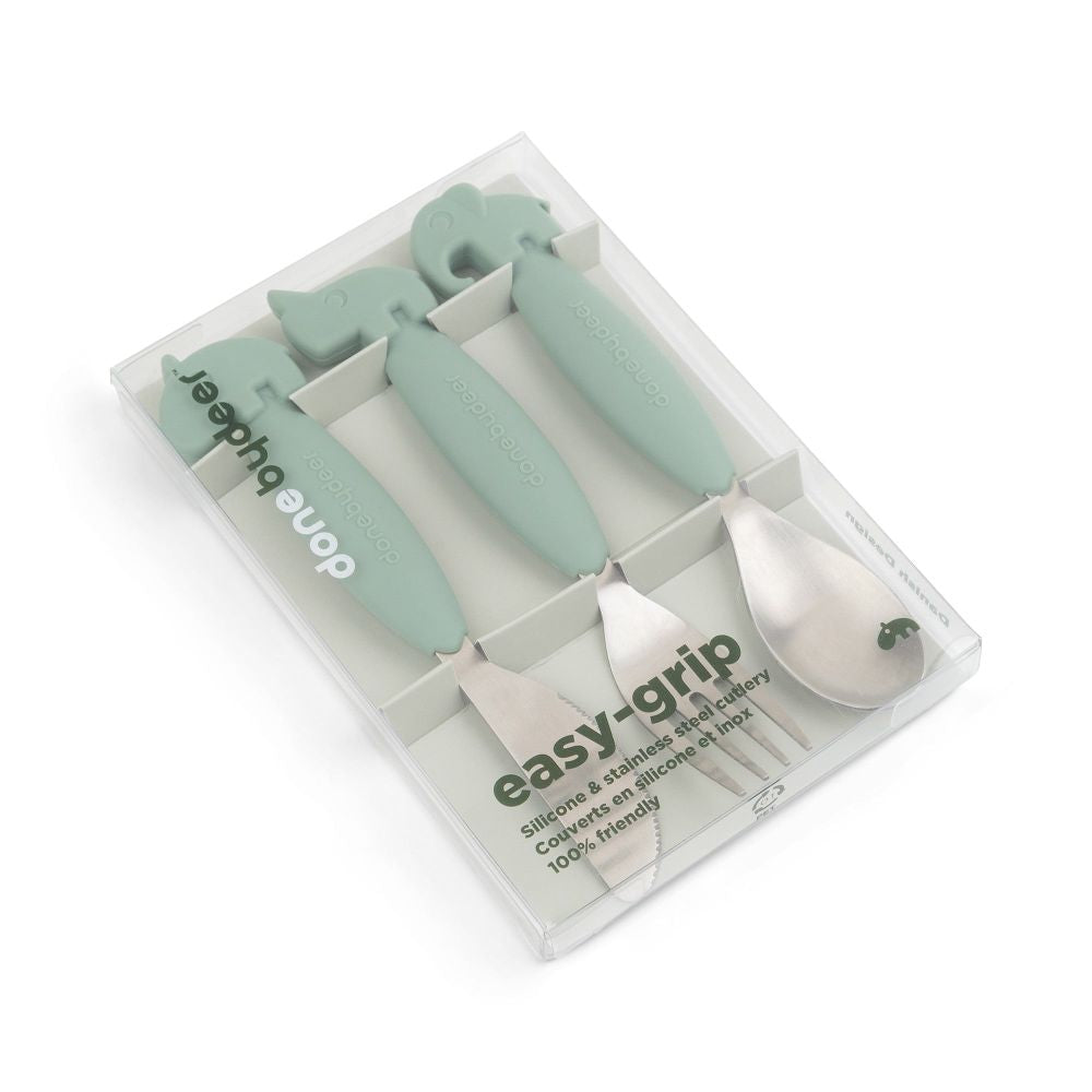 Set tacamuri Done by Deer Easy-grip Deer Friends Green