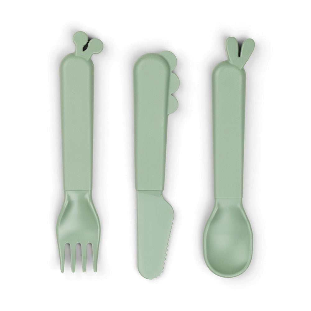 Set tacamuri Done by Deer Kiddish Deer Friends Green