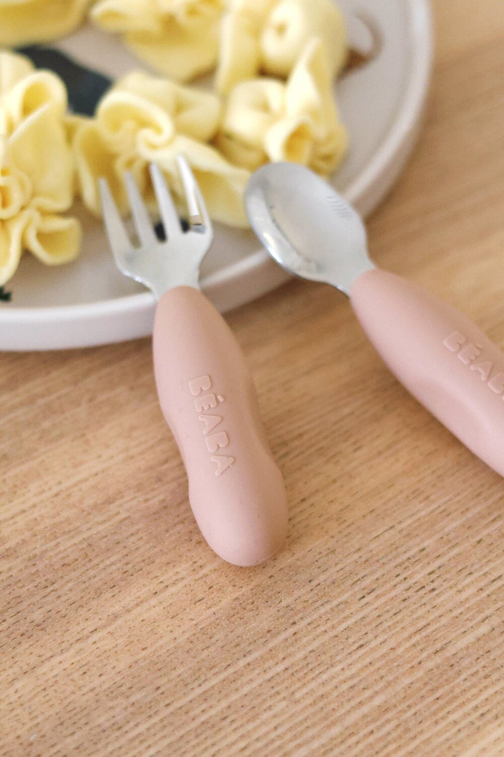 Set tacamuri inox Beaba Cotton Candy