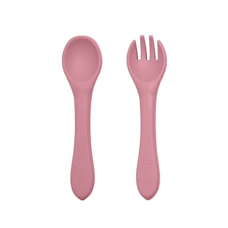 Set tacamuri din silicon Petite&Mars Take&Match 6 luni+ Roz, imagine 1